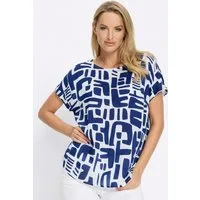 heine Klassische Bluse Bluse Kurzarm
