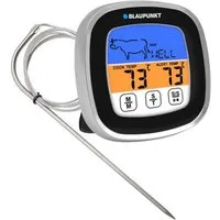 Blaupunkt Grillthermometer FTM501, -20-300 °C Auswahl an 8 Fleischsorten und 5 Garstufen, Touch-Display