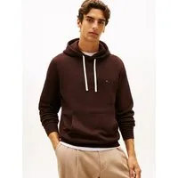 Tommy Hilfiger Hoodie ESS SEASONAL FLEECE HOODY mit Kapuze und Kängurutasche unifarben, casual, regular fit, Baumwollmix, Kapuze