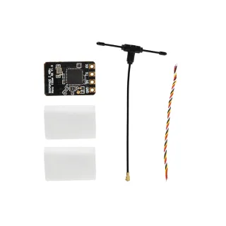 DeepSpace 2.4GHz Nano ExpressLRS ELRS Receiver Built-in TCXO High Sensitivity with T-type Antenna for FPV RC Drone