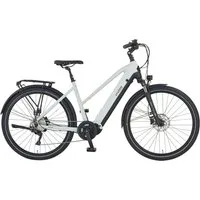 Prophete E-Bike Trekkingrad Entdecker 5.0, 10 Gang Shimano Deore Schaltwerk, Kettenschaltung, Mittelmotor, 800 Wh, Pedelec, Elektrofahrrad für Damen