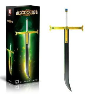 DK1541 Creative Anime Character Eagle Eye Black Knife Model Building Block Assembly Kit 1241PCS Bricks Set Children's To