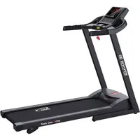 STAMM BODYFIT Laufband TRACK ONE-O-ONE (LED-Anzeige in ROT), bis max. 13 km/h, klappbar, 110 kg max. Benutzergewicht