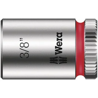 Wera 8790 HMA Zyklop-Steckschlüsseleinsatz mit 1/4"-Antrieb, zöllig Rot - 05003520001