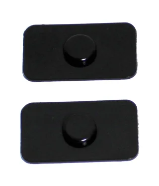 2x PDC Dummy Satz schwarz für 18mm PDC Bohrung Stoßstange für Original Sensor