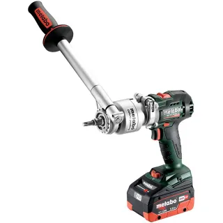 Metabo Akku-Bohrschrauber BS 18 LTX BL Q I metaBOX 145 L - 18V 2x5.5Ah LiHD + ASC 145 mit langem Zus - 602359770