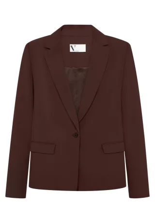 V by Vera Mont - Klassischer Blazer rostbraun - Gr. - 40
