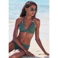 LASCANA Triangel-Bikini-Top Yves, mit edlen Zieraccessoires