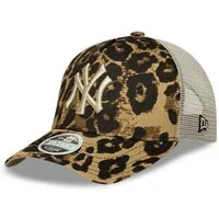 New Era Baseball Cap 9Forty Trucker NY Yankees animal leopard