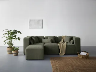 Home affaire 3-Sitzer "Sundstrup L-Form" Modulserie, individuelle Zusammenstellung
