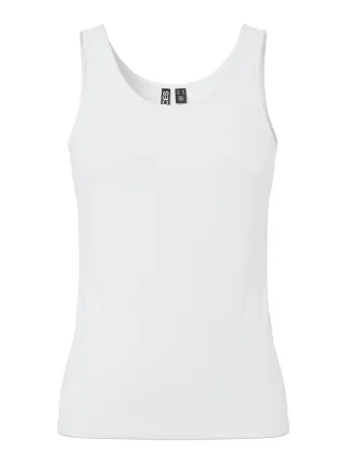 PIECES - PCSIRENE TANK TOP JRS NOOS BC Bright White - Gr. - XS