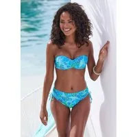 Sunseeker Bikini-Hose Lapa seitlich regulierbar und mit tropischem Print