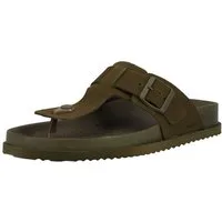 Geox Geox Pantoletten Veloursleder Zehentrenner