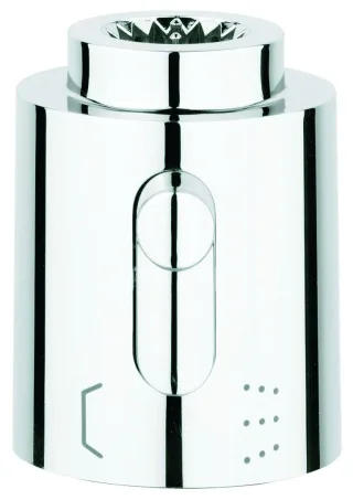 Grohe Absperrgriff 06654 für Aquadimmer Atrio Thermostatbatterie chrom, 06654000 06654000