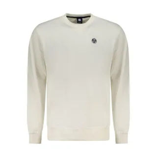 North Sails Bianco Baumwoll Herren Sweatshirt