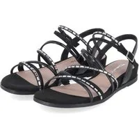 Tamaris Tamaris 1-28103-42-043 Damen Textil & Synthetik black Sandalette