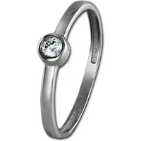 GoldDream Goldring GoldDream Ring Damen Gr. 56 Stein 8K, Damen Ring Echtgold, 333er Weißgold, silber, weiß, Stein