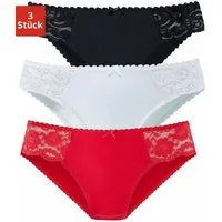 petite fleur by Lascana Jazz-Pants Slips (3er-Pack) aus elastischer Baumwoll-Qualität
