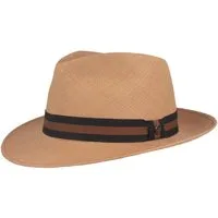 Breiter Strohhut Bogart Panama Hut mit UV-Schutz 50 & Ripsband