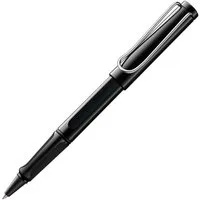 LAMY Tintenroller LAMY Safari black Tintenroller Strichbreite M mit Tintenrollermine M 6