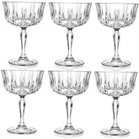 RCR Sektglas RCR Opera Sektschale 6er Set, Glas