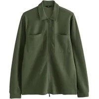 Next Hemdjacke Strukturierte Hemdjacke mit durchgehendem RV (1-St)