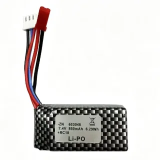 ZLL SG201 SG202 PRO/MAX 1/20 RC Car Parts 7.4V 600mAh 850mAh 2S T Plug Vehicles Models Spare Accessories