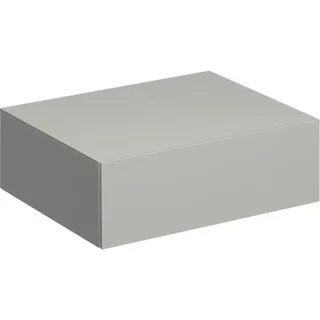 Geberit Xeno2 Seitenschrank mit 1 Schublade 58x20x46,2cm, greige, 500507001 500507001
