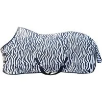 HKM Pferde-Fliegendecke Zebra mit Kreuzgurt