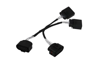 Original Kufatec Adapter Set für den einfachen Austausch der Xenon Scheinwerfer in die günstigeren Halogen Scheinwerfer für Skoda Suberb II 3T
