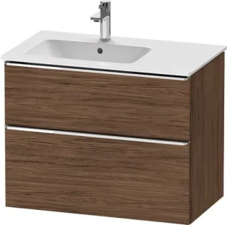 Duravit D-Neo Waschtischunterbau wandhängend Nussbaum dunkel Matt 810x462x625 mm - DE4366010210000 DE4366010210000