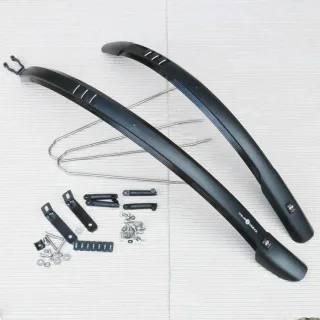 SKS Velo 42 Urban Schutzblech-Set schwarz mit Streben-Satz