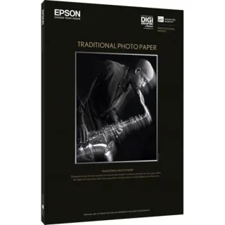 Epson Traditional Photo Paper seidenmatt, A 2, 25 Blatt, 330 g