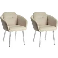 LeGer Home by Lena Gercke Esszimmerstuhl Fleur (Set, 2 St), Strukturstoff, ergonomisches Design, gesteppte Rückenlehne