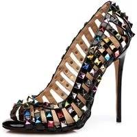 Nilo Black/Multi Pumps