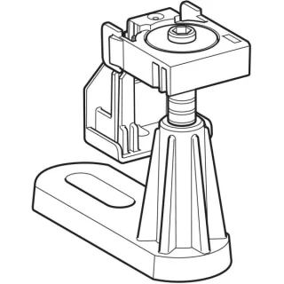 Geberit Ersatzteile Fuß für Geberit Duofix Installationsrahmen für Duschfläche, 246416001 246416001