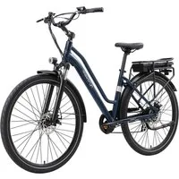 Vankel E-Bike Urban-7 E-Fahrrad Damen u. Herren 460WH Pedelec, 36V 70 km Reichweite, Heckmotor, 460,8 Wh, Shimano,Scheibenbremsen, Kettenschaltung