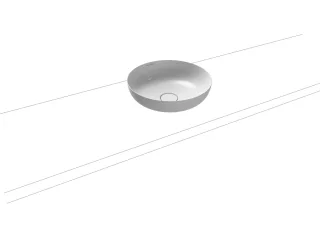 Kaldewei Waschtisch-Schale Miena, Modell 3181 ohne Überlauf d=380, 909406003001 909406003001
