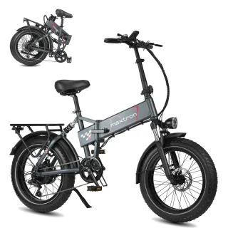 [EU DIRECT] MAXTRON Polaris Electric Bike 48V 13Ah Battery 250W Motor Top Speed 25KM/H 20*4.0inch Tires 45KM Max Mileage