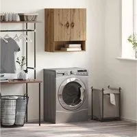 vidaXL Hängeschrank Wandschrank Artisan-Eiche 60 x 31 x 70 cm Holzwerkstoff