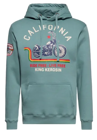 King Kerosin Herren Hoodie California