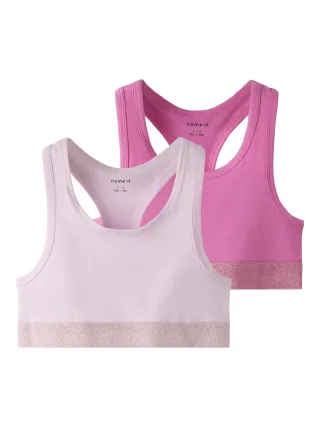 NAME IT - NKFSHORT TOP 2P NOOS Strawberry Moon - Gr. - 164