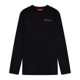 Fenchurch - "Spencer" T-Shirt für Herren, Langärmlig (Schwarz)