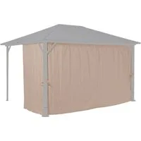 KONIFERA Pavillonseitenteil, für Pavillon Samos, BxT: 400x300 cm, UV-beständig, wasserdicht