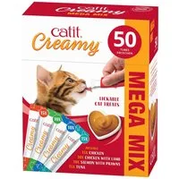 Catit Creamy Multipack 50 x 10 g, für: Katze