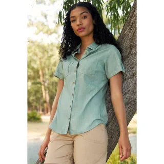 Mountain Warehouse - "Coconut" Hemd für Damen kurzärmlig (Helles Khaki)