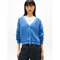 Tommy Jeans Strickjacke TJW BOXY GMD CARDIGAN