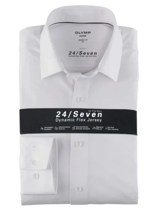 OLYMP - Modern Fit: Businesshemd weiß - Gr. - 39