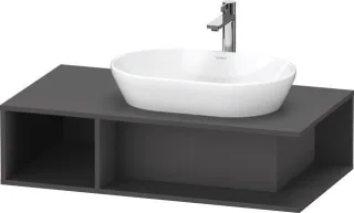 Duravit D-Neo Konsolenwaschtischunterbau wandhängend Graphit Matt 1000x550x260 mm - DE495904949 DE495904949