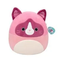 Squishmallows Exklusiv 30 Zentimeter Herbie die Schneeschuh Katze, Kuscheltier